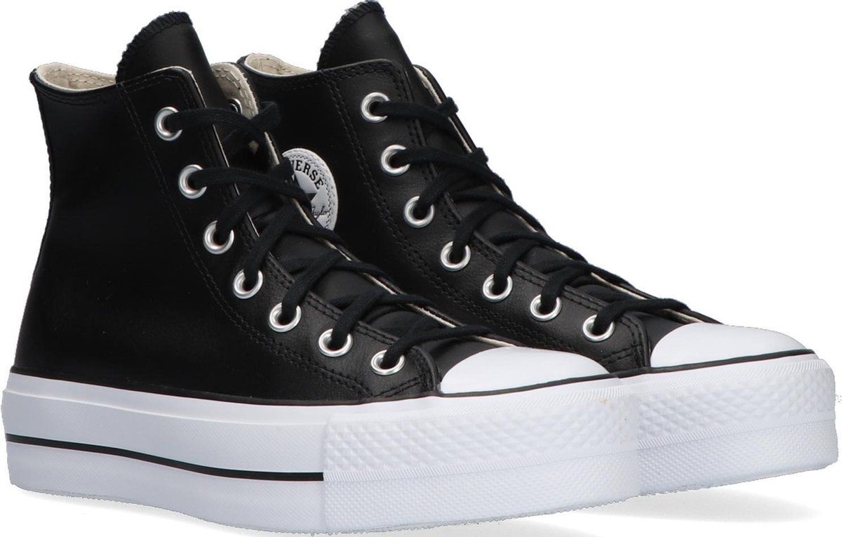 Converse Dames Hoge sneakers Chuck Taylor All Star Lift Hi - Zwart - Maat  36,5 | bol.com