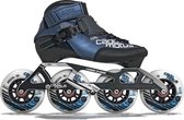 Cádomotus Rookie Two - Halfhoge Stabiele Skeelers voor Kinderen en Dames - Hoogwaardige Skates Geschikt voor Wedstrijden - met 2-in-1 Set-Up: Geschikt voor 4 Kleine of 3 Grote Wielen - Maat 36