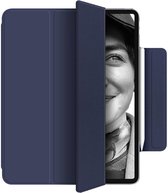 Shop4 - iPad Pro 11 (2018) Hoes - Magnetische Smart Cover Donker Blauw