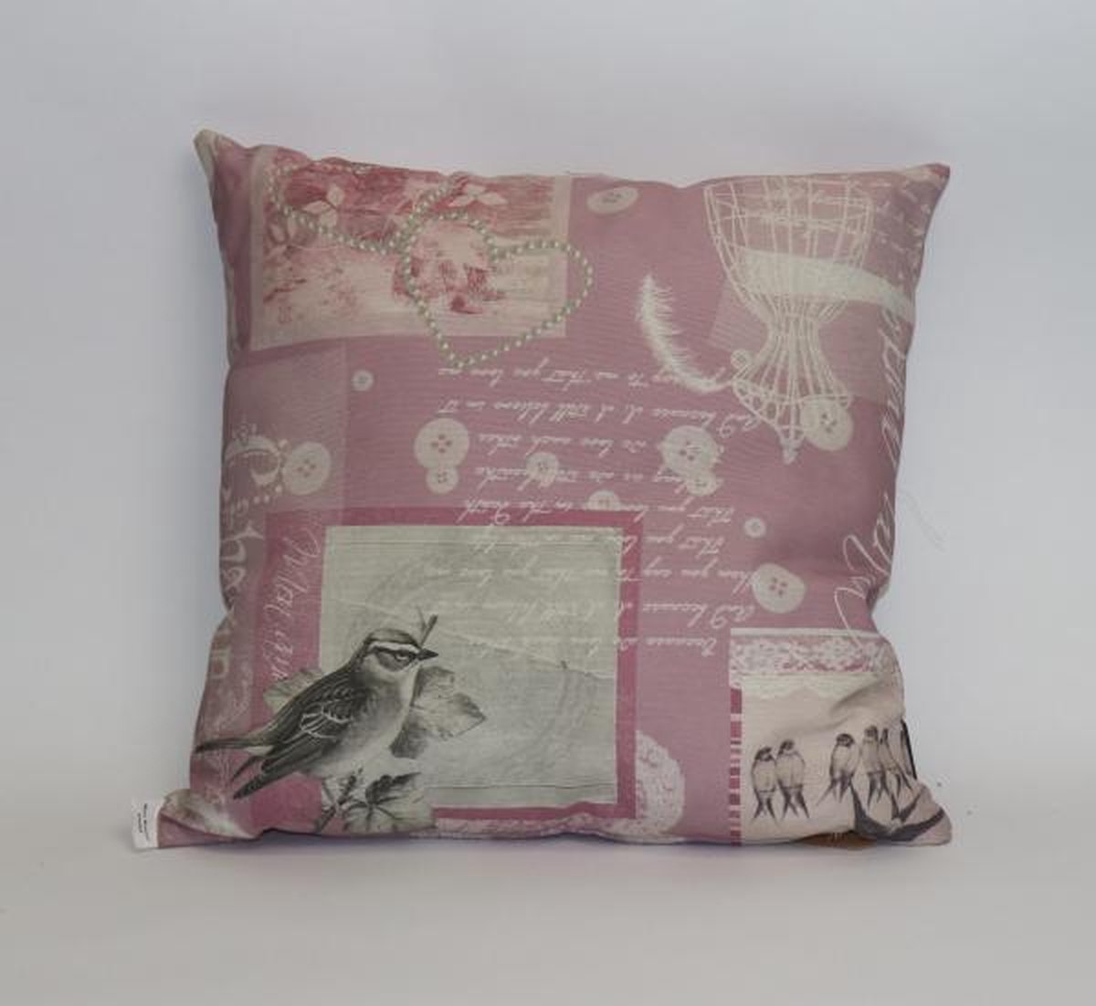 Madison sierkussen 45x45 cm Mon amouv pastel Roze