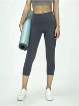 Ultimate Fit Fitnesslegging - High-Waisted  Sportlegging 7/8 Sport / Yoga legging oud blauw - L