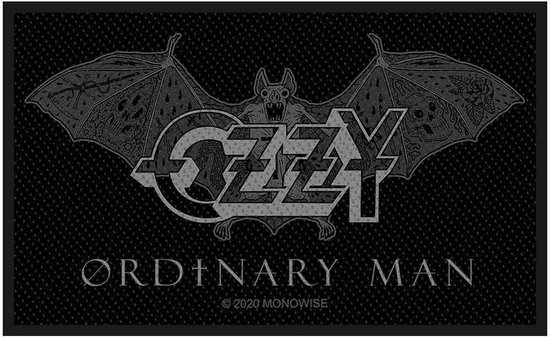 Ozzy Osbourne - Ordinary Man Patch - Zwart