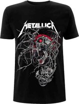 Metallica Heren Tshirt -2XL- Spider Dead Zwart