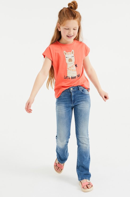 WE Fashion Meisjes flared jeans | bol.com