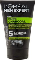 Gezichtsreinigingsgel Pure Charcoal L'Oreal Make Up (100 ml)