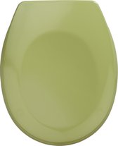 Wenko Toiletbril Bergamo 35 X 44,4 Cm Duroplast/rvs Groen | bol.com