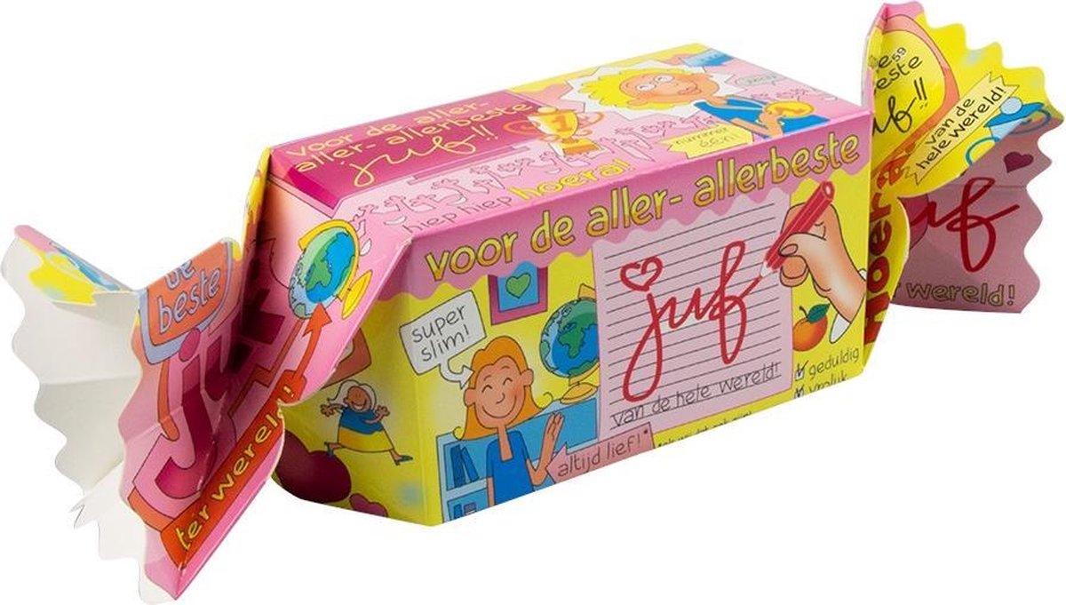 Toffee Doosje - "Liefste Juf - juffrouw
