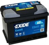 Batterie de voiture Exide Technologies EB602 Excell 12V 60Ah 540A 3661024034630