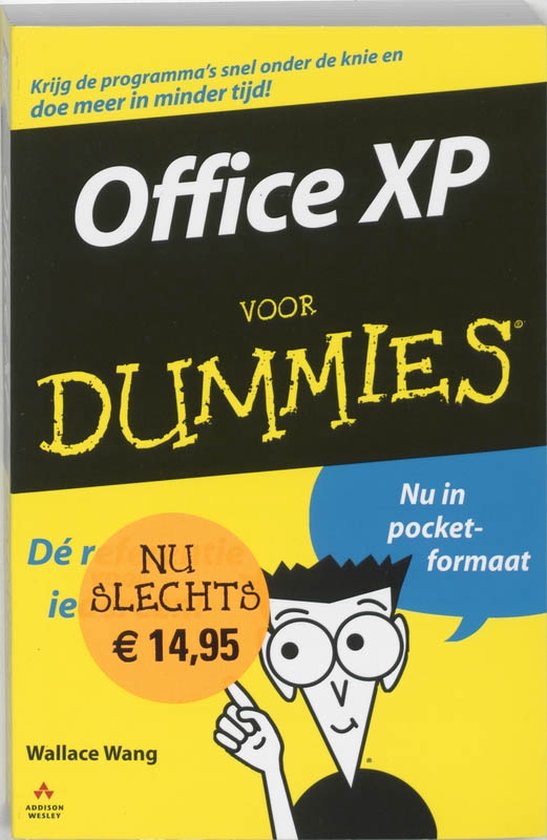 Cover van het boek 'Office XP voor Dummies' van Wallace Wang
