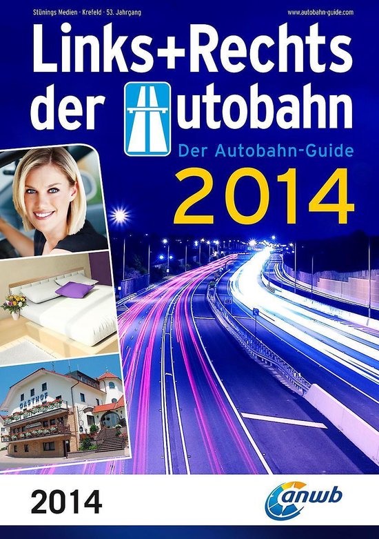 Cover van het boek 'Links + rechts der Autobahn 2014'