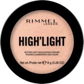 Rimmel London Highlighter gezicht High'Light 002 Candlelit - 3 stuks - Voordeelverpakking