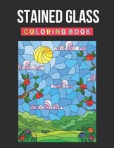 Stained Glass Coloring Book