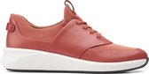 Clarks - Dames schoenen - Un Rio Lace - D - rood - maat 6,5