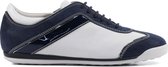 La Cabala Vrouwen Leren Sneakers / Damesschoenen L902004 - Blauw - Maat 39