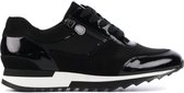 Hassia Vrouwen Suède    Lage sneakers / Damesschoenen  301824 - Zwart - Maat 38