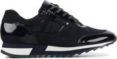 Hassia Vrouwen Suède   Lage sneakers / Damesschoenen  301821 camo - Blauw - Maat 37