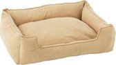 J-Line Hondenbed/Kat Ribfluweel Bruin Small