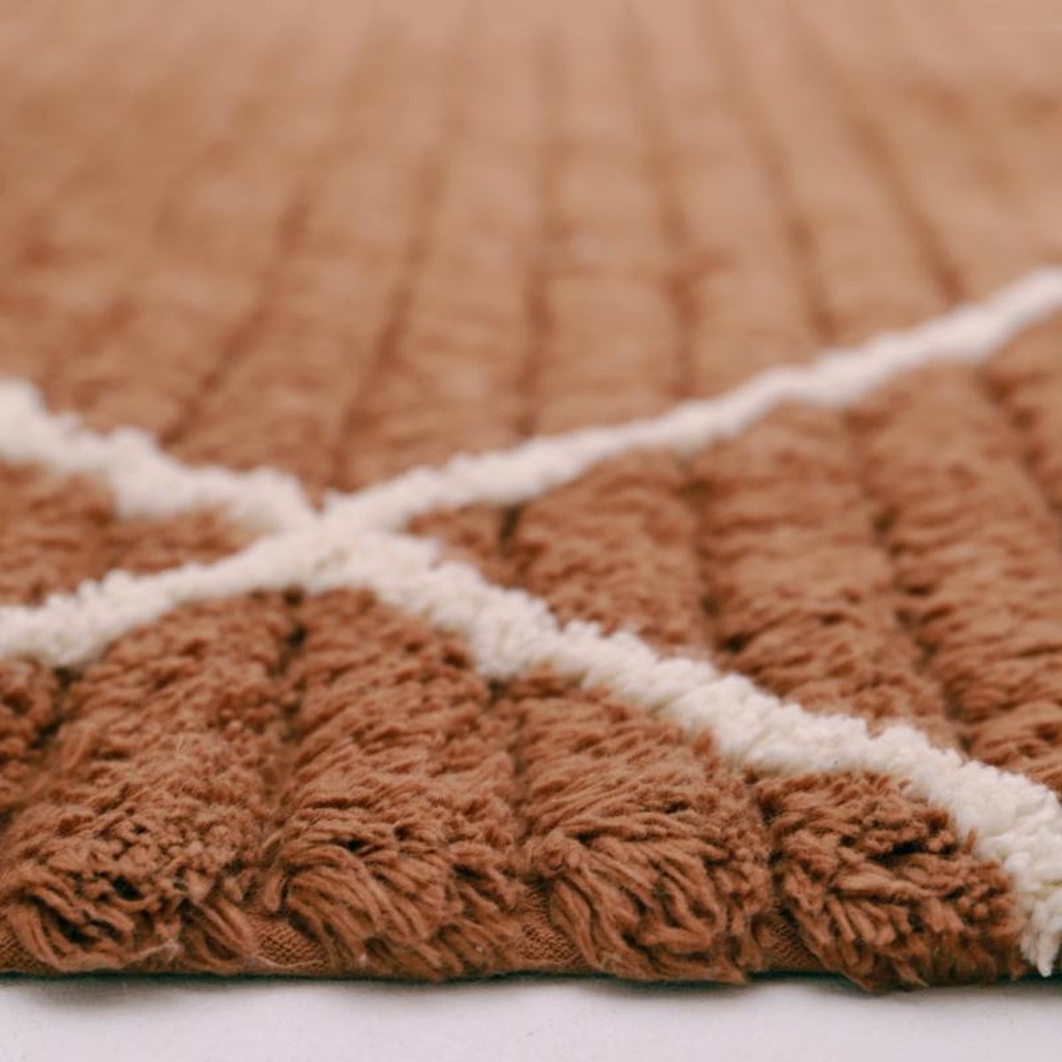 Nattiot - Vloerkleed Lassa Toffee Small Voor Kinderkamer - Tapijt 100 x 150 cm