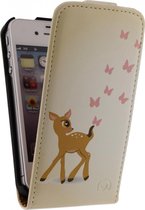 Apple iPhone 4S Hoesje - Mobilize - Ultra Slim Serie - Kunstlederen Flipcase - Hert - Hoesje Geschikt Voor Apple iPhone 4S