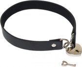 Halsband Met Slot En Sleutels - Collar - BDSM - Bondage - Luxe Verpakking - Party Hard - Utopia - Zwart