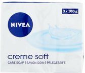 Zeep Set Creme Soft Nivea (3 pcs)