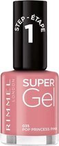 Rimmel Super Gel Nagellak - 035 Pop Princess Pink