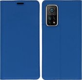 iMoshion Slim Folio Book Case Xiaomi Mi 10T (Pro) hoesje - Donkerblauw