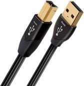 AudioQuest 5m Pearl USB A-B, 5 m, USB A, USB B, USB 2.0, Mâle/Mâle, Noir