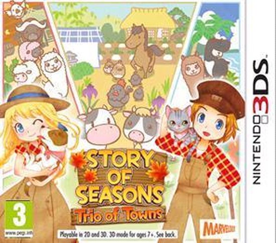 Story of Seasons: Trio of Towns - 2DS + 3DS - Nintendo