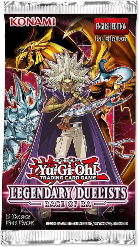 TCG Yu-Gi-Oh! Legendary duelists Rage of Ra Booster YU-GI-OH! 1st Edition