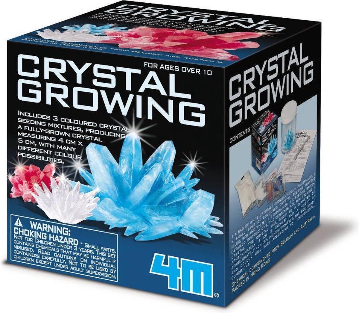 4M - Groeiende kristallen - 3dlg.