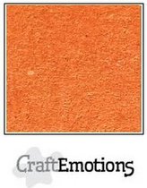 CraftEmotions karton kraft gravel rood 10 vel 27x13.5 centimeter  220GR