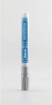 Darwi Porseleinverf Stift Zilver 2 mm punddikte 6 ml