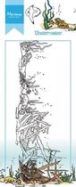 Marianne Design Stamp Hettys border underwater HT1620 7,5x18,5cm