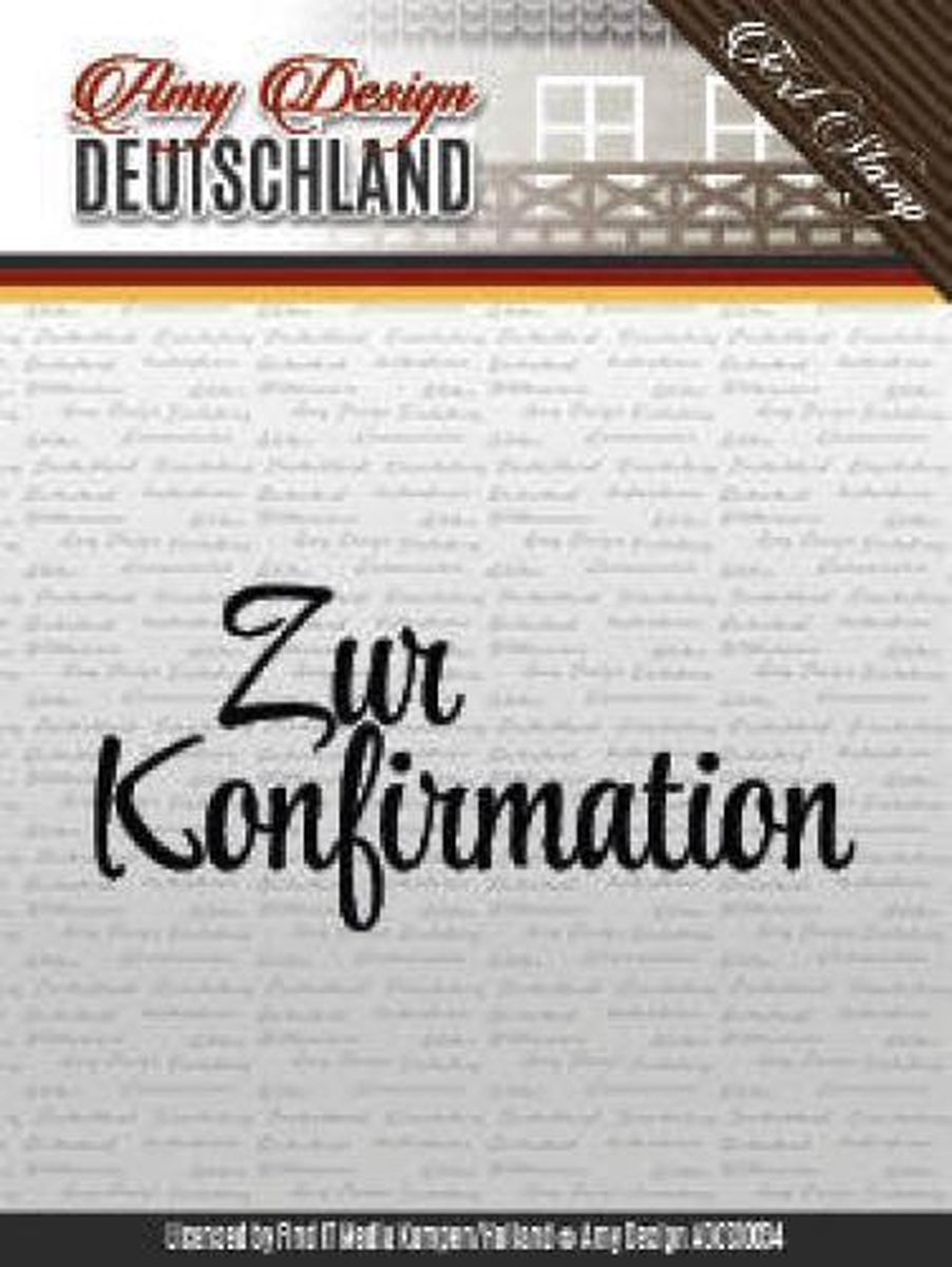 Amy Design - Zur Konfirmation - Tekst Stempel