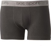 Set Sport heren boxer short 18452  - XL  - Zwart