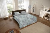 Bettwasche 140x200+1-70x90 Descanso katoen-satijn nr.9334 mint - inclusief kussensloop