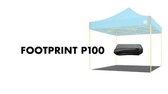 E-Z UP - Footprint P100 - Grondzeil - 3 x 3 m