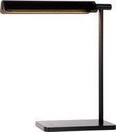 Lucide LEVI - Bureaulamp - LED Dimb. - 1x5,5W 3000K/6500K - 3 StepDim - Zwart