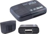Mini USB  Card Reader All In One  - kaartlezer voor o.a. Micro SD &  SD