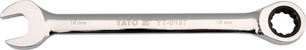 YATO YT-0194 Serie - Ringsleutel met Ratchet - 13mm - Chroom-Vanadium Staal