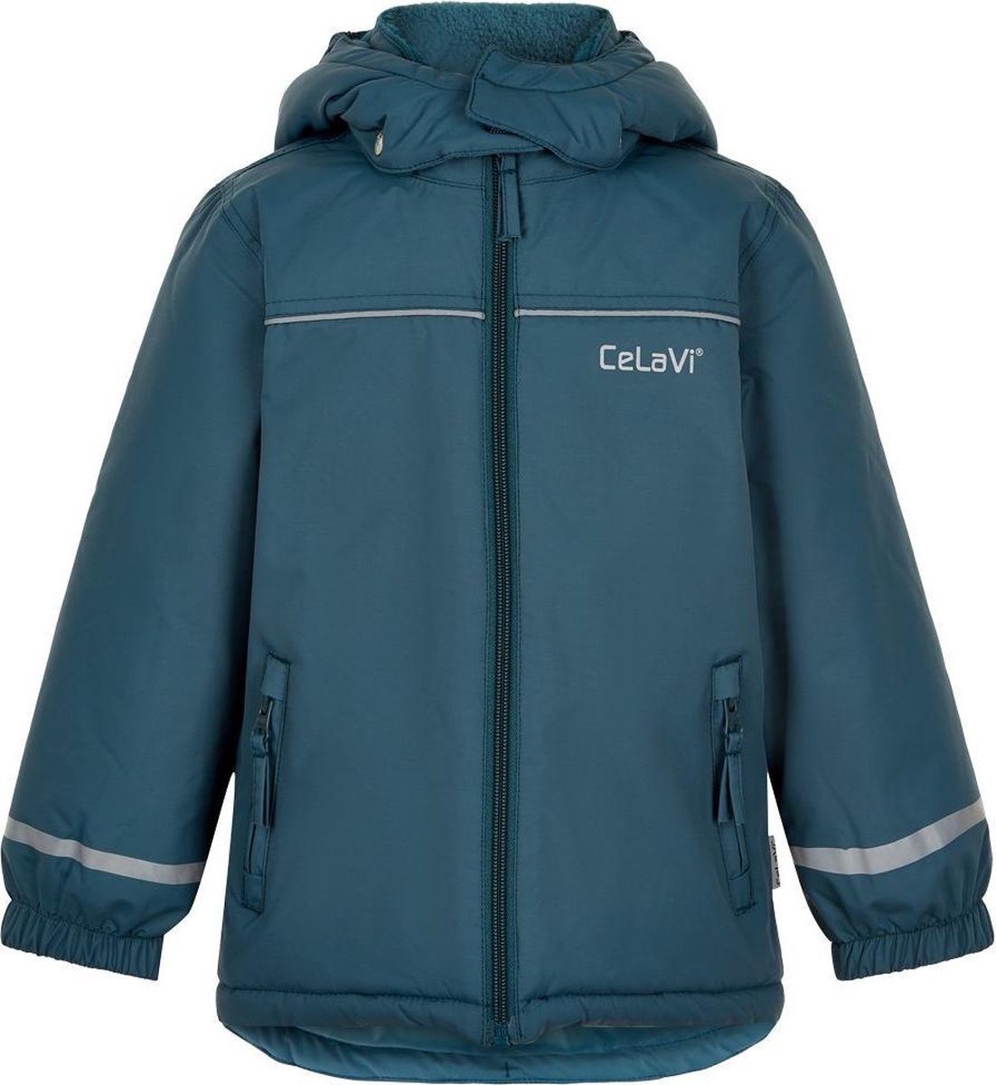 CeLaVi - Ski-jas voor kinderen - Solid - IJsblauw - maat 110cm