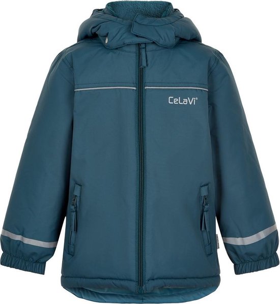 CeLaVi - Ski-jas voor kinderen - Solid - IJsblauw - maat 110cm | bol.com