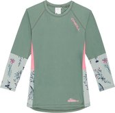 O'Neill - UV-shirt voor meisjes - Longsleeve - Print - Leliegroen - maat 116cm