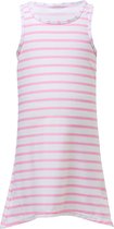 Snapper Rock - UV Zwemjurk voor meisjes - Gestreept - UPF50+ - Roze/Wit - maat 140-146cm
