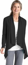 Coolibar UV vest Dames - Zwart - Maat 46