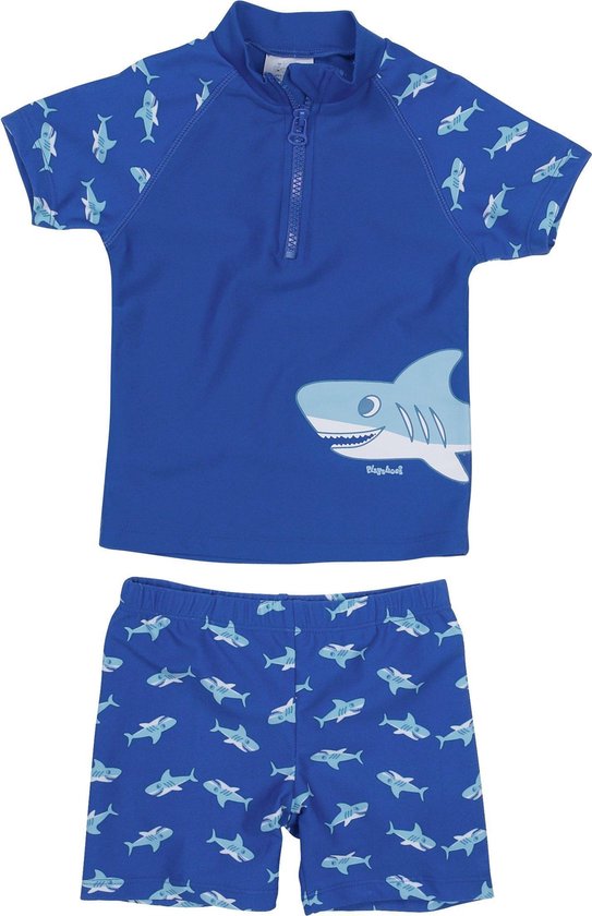 Playshoes - UV-zwemsetje voor kids - Shark - maat 134-140cm