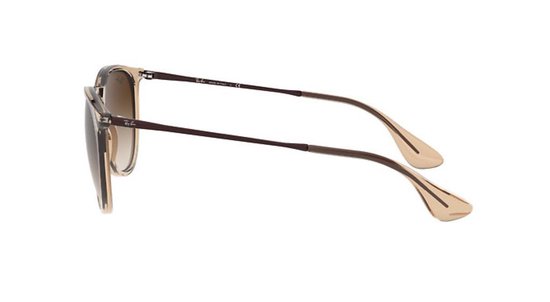 Ray-Ban Erika Transparent Light Brown Zonnebril - BruinTransparant van Ray-Ban — afbeelding 3