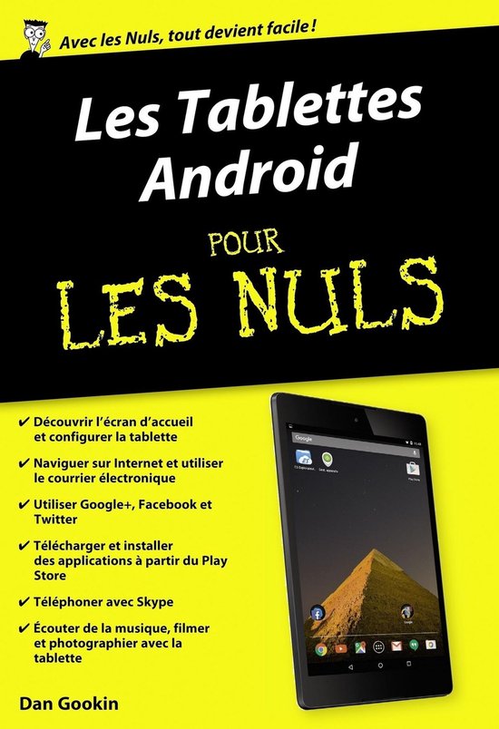Poche pour les nuls - Les Tablettes Android pour les Nuls po ... - cover