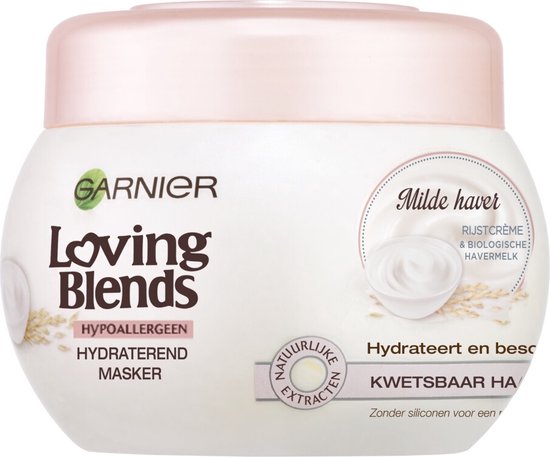Garnier Haarmasker Milde Haver - 300 ml